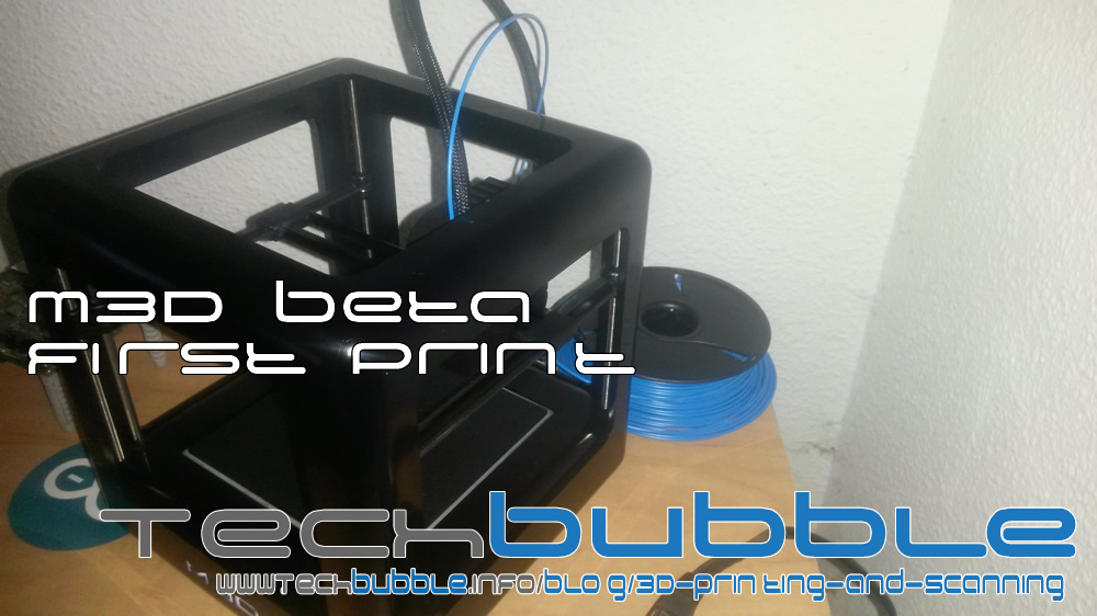HANDS ON: The Micro 3D Beta First Print