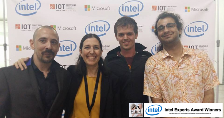 Project H.E.R. wins Intel Expert Award for building a Deep Learning Neural Network on an Intel Joule at IOTSWC Hackathon
