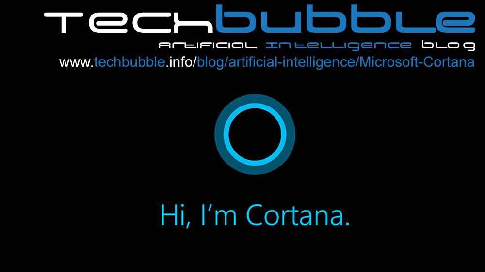 Cortana, Microsoft's Artificial Intelligence Virtual Assistant